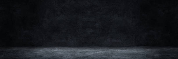 istock horizontal dark cement and concrete wall and floor with light for interior and exterior design 1356610345