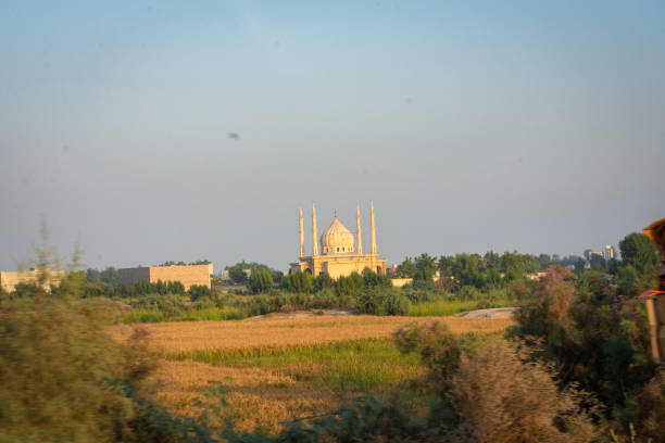 istock Mosque, landscape shot, sky, pillars, design 1356612161