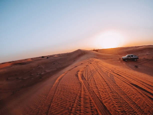 istock Desert at sunset in UAE 1356618238