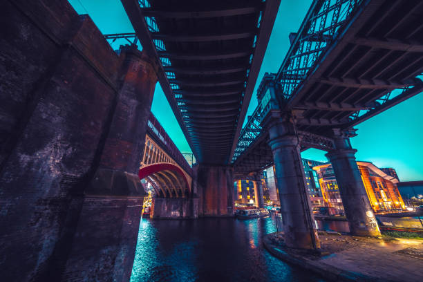 istock Under the Bridges in Manchester 1356620537