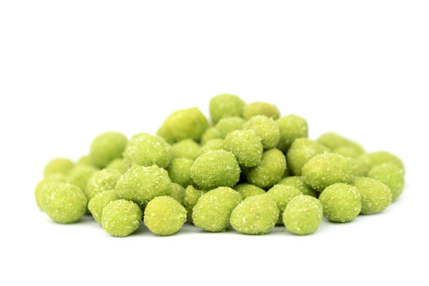 istock Green Peanuts with wasabi spice 1356633184