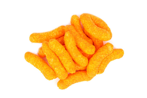 istock hot corn crisps with Carolina Reaper Pepper Flavored 1356633209