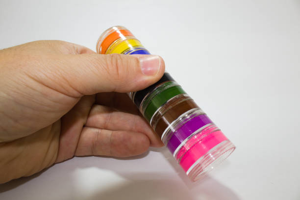 istock Paints of different colors to paint fabric 1356633480