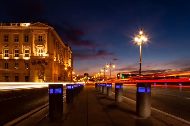istock The city lights of Trieste at sunset 1356636290