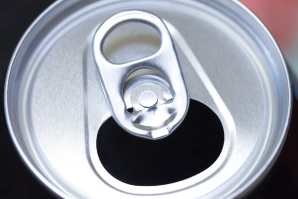 istock Aluminum can on a top view 1356638371