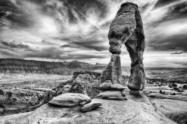 Delicate Arch in Arches National Park in Utah