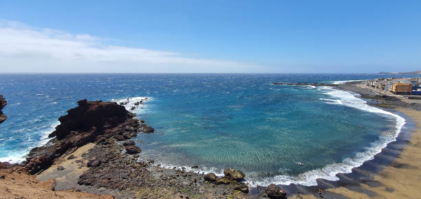 istock rocky beach on the blue sea 1356647050