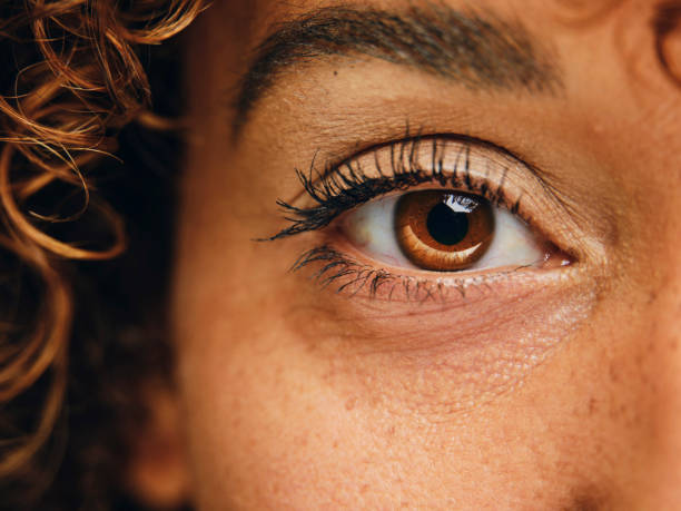istock Macro Closeup of a Woman's Eye 1356647817