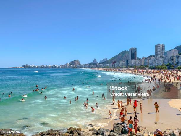 Rio De Janeiro Stock Photo - Download Image Now - Rio de Janeiro, Copacabana - Rio de Janeiro, Copacabana Beach