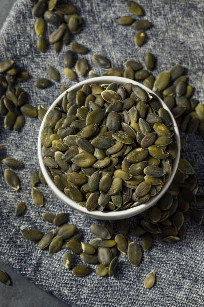 istock Healthy Organic Raw Pumpkin Seed Pepitas 1356691592