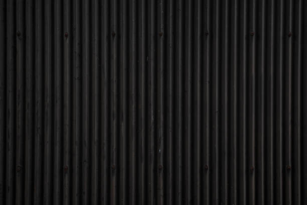 istock Old corrugated iron metal texture background 1356691694