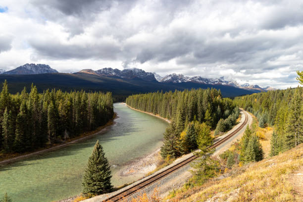 istock Bow River in Banff National Park, Alberta, Canada 1356699828