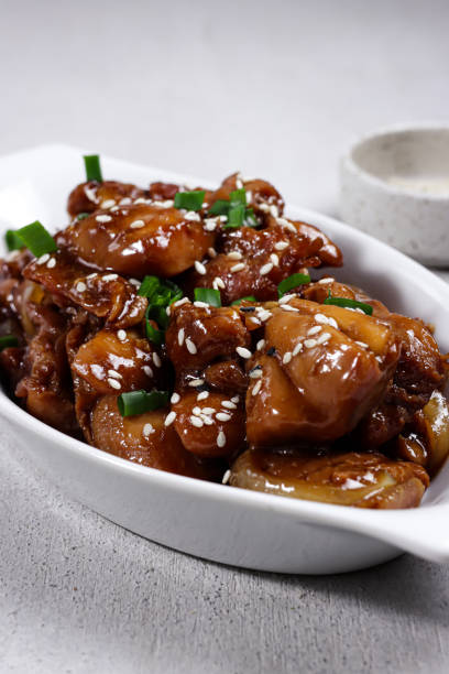 istock Ayam teriyaki or Chicken Teriyaki with sesame seeds. 1356706244