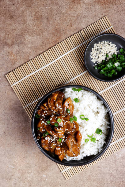 istock Ayam teriyaki or Chicken Teriyaki with rice. 1356707377