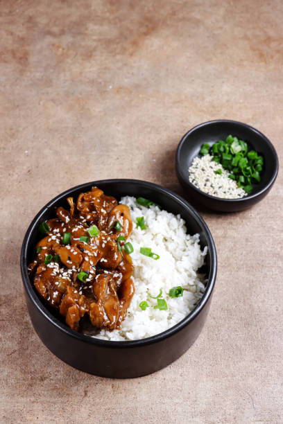 istock Ayam teriyaki or Chicken Teriyaki with rice. 1356708308
