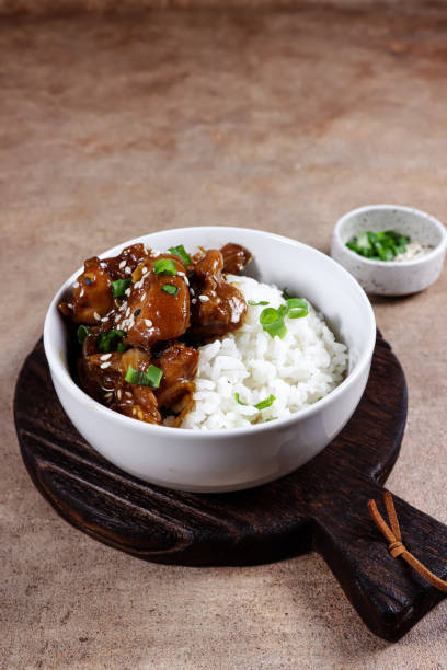 istock Ayam teriyaki or Chicken Teriyaki with rice. 1356708332