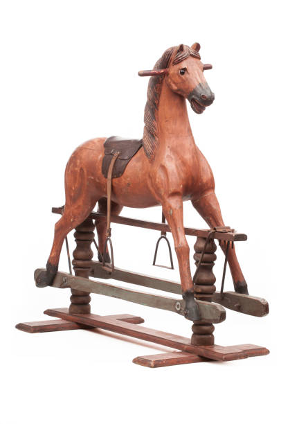 istock vintage rocking horse 1356725453