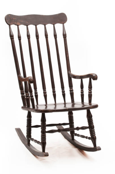 istock Wooden rocking chair 1356732214
