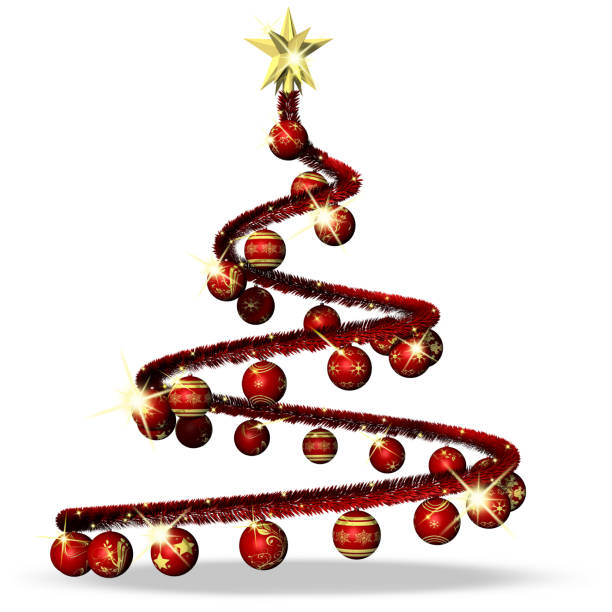 istock Christmas Decorations Fir 2015012 - 3D illustration 1356732298
