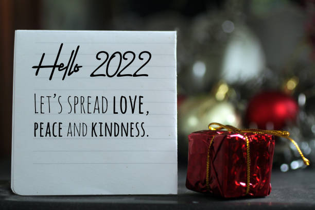 Hello 2022. Let's spread love, peace and kindness.