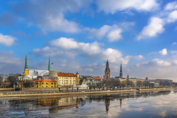 istock View of Riga, Latvia 1356742602