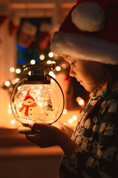 istock Five Year Old Girl Enjoying Christmas 1356742695