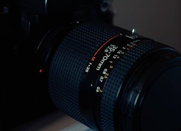istock A photographic lens from the analog era 1356755472