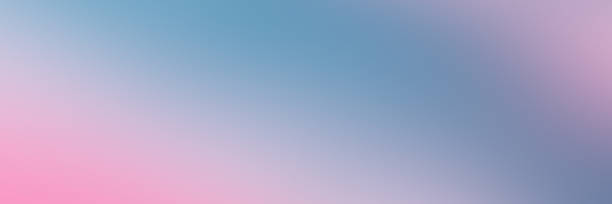 istock Banner with Smooth pink and gray colors gradient background 1356757102