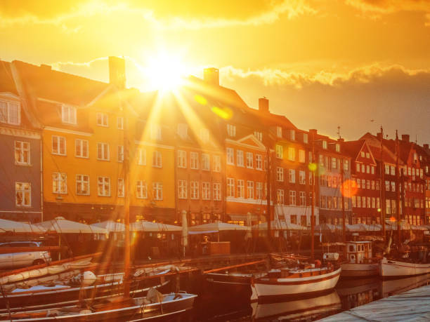 Sunrise at the harbour