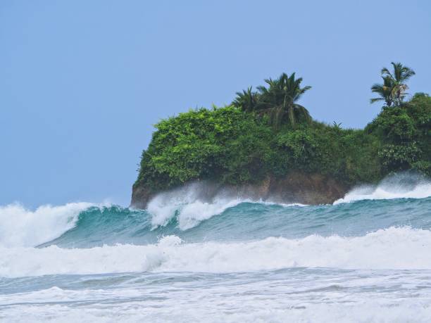 istock Tropical beach on Costa rica 1356773818