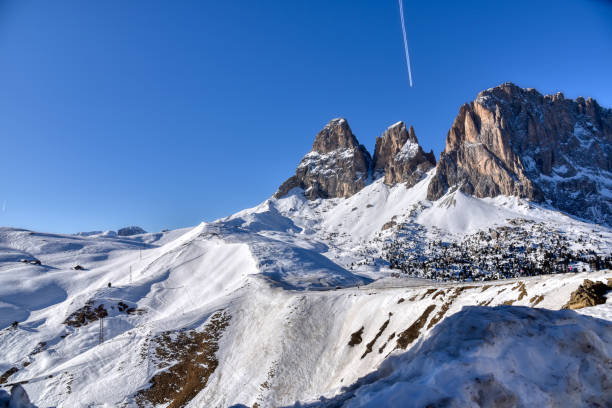 istock Peaks in the snow 1356774413