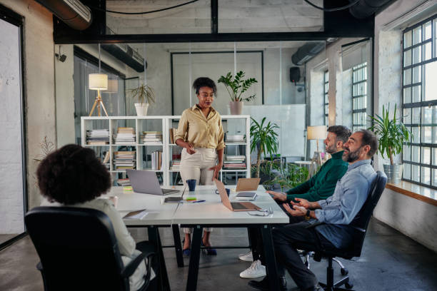 istock Executive Team Listening to Contrary Views from Colleague 1356777028