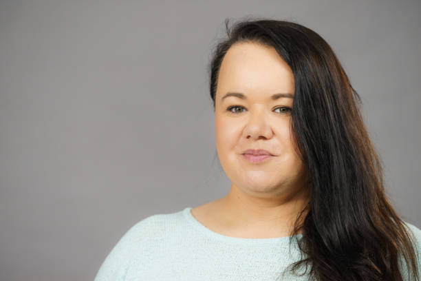 istock Plus size woman portrait 1356780729