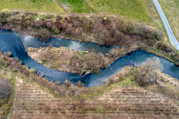 istock Renaturation of a small river 1356782840