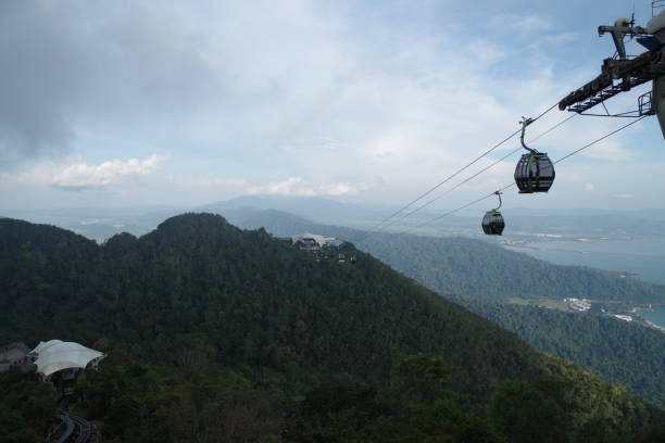 istock Sky Cab in Langkawi island 1356792261