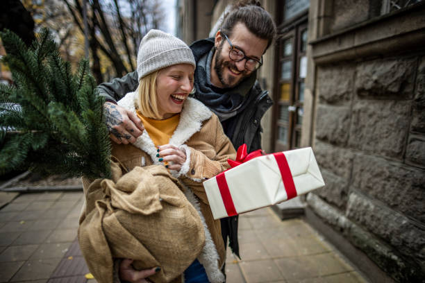 istock Holiday couple 1356792657
