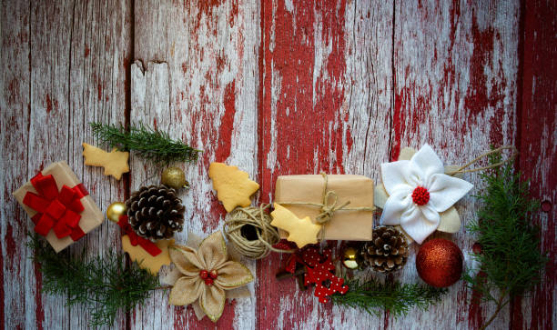 istock Christmas decoration wooden 1356796621