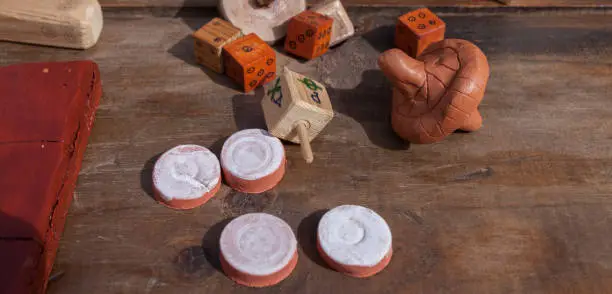 Photo of Roman board games pieces