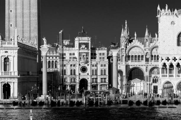 istock Artistic Black and White reinterpretation of a classical landscape in Venice 1356797770