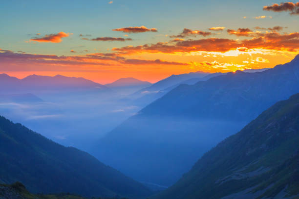 istock early misty morning in a mountains 1356800235