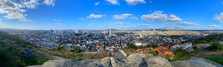 View from the top of the city of Caruaru