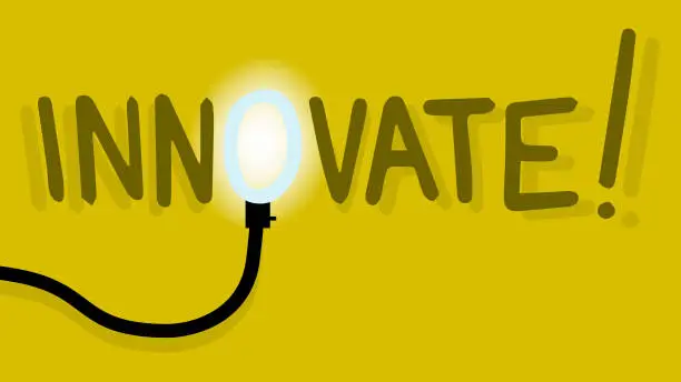 Vector illustration of Innovate