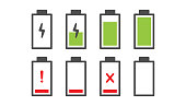 Battery notification vector design