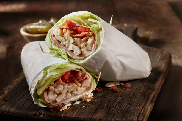 Roast Chicken BLT Lettuce Wrap Sandwich