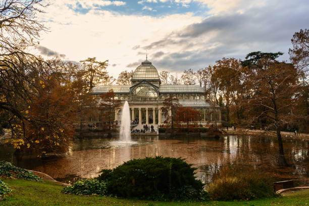 istock Autumn twilight in Madrid 1356821442