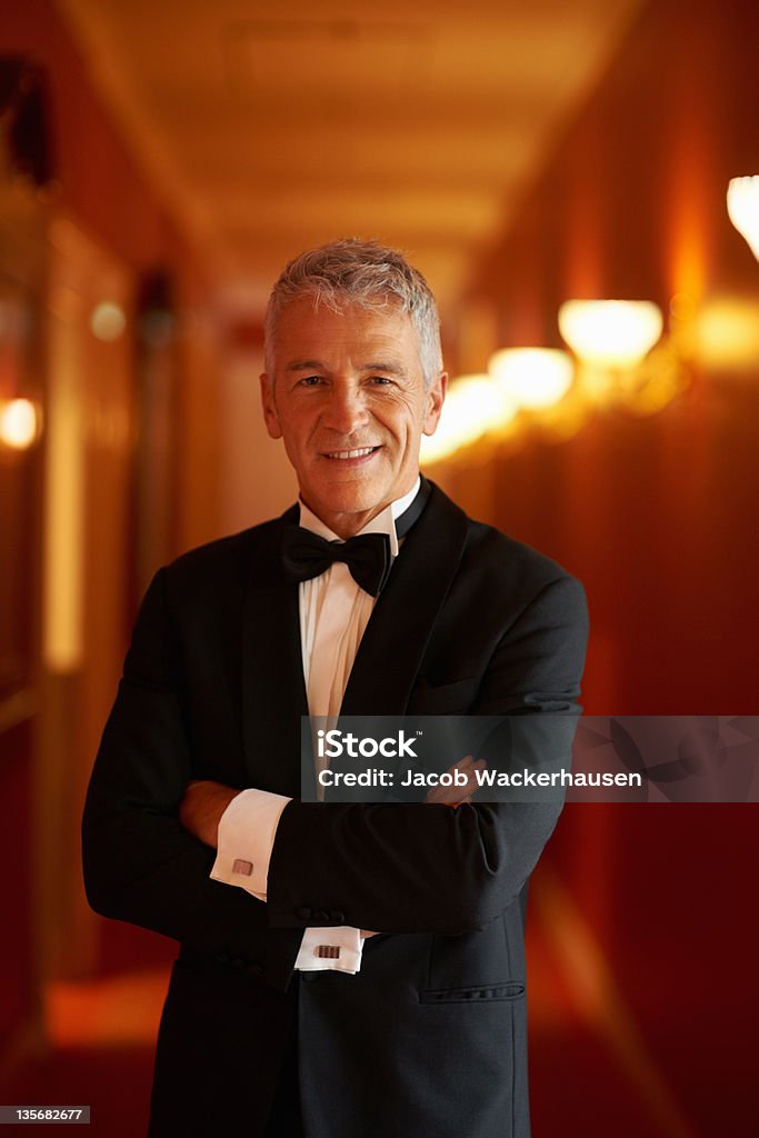 Senior gentleman - Lizenzfrei Conferencier Stock-Foto