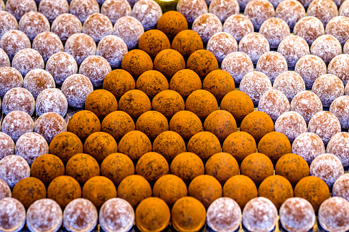 candies formed as a christmas tree - photo