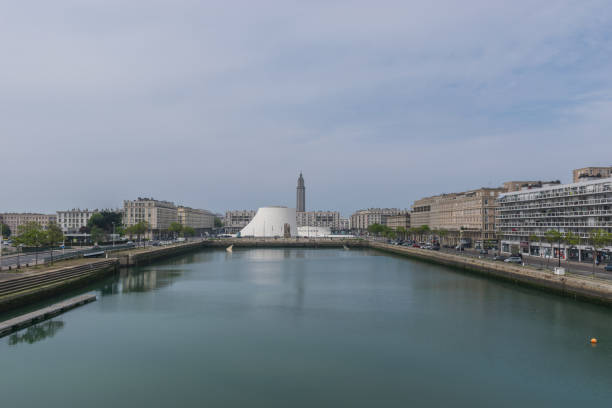 istock Basin du Commerce in Le Havre, France 1356835005