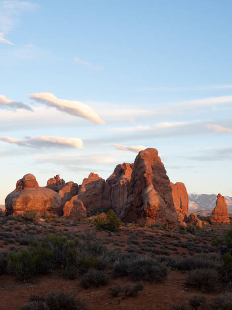 istock Orange Sandstone Formations in Arches National Park, Utah 1356849859