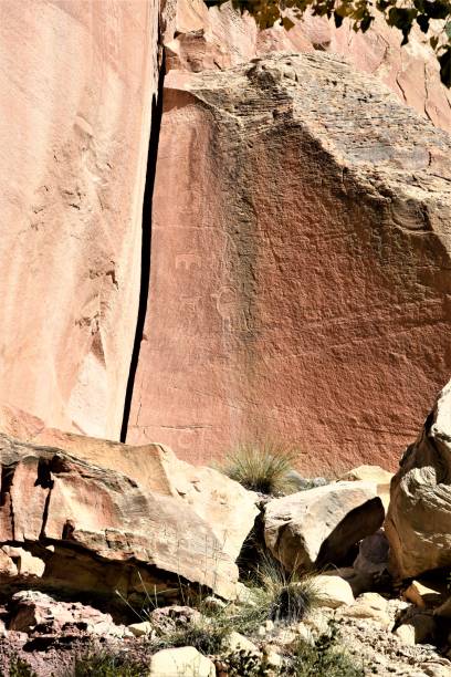 istock Petroglyphs in Capitol Reef National Park 1356851911